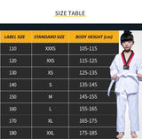 Taekwondo Uniform Unisex Kids and Adult